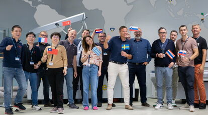 International eurolaser distributors and Sales & Service Partners at a partner meeting to expand the global network for laser cutting machines